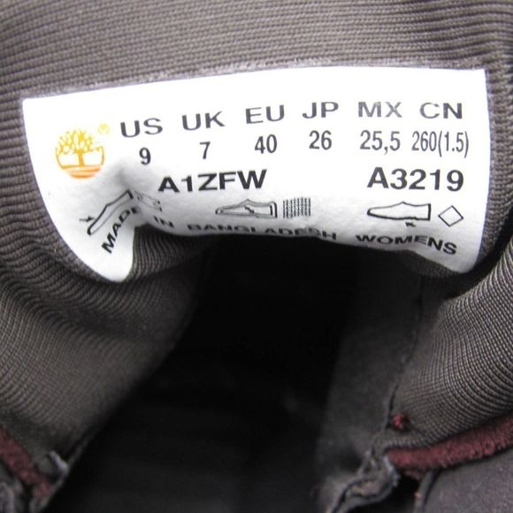 Timberland Kiri Up Waterproof Hiking Boots SZ 9 - Picture 8 of 8